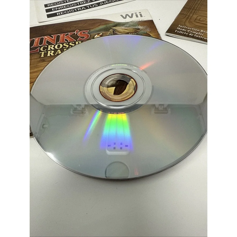 Link's Crossbow Training (Nintendo Wii) w/ Manual & Monster Hunter 3 Demo Disc